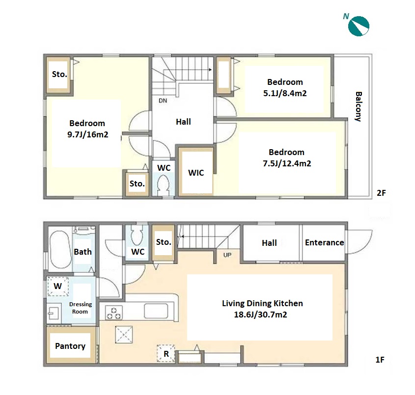 KOLET YOKOHAMA NISHISHIBA 1 for Rent Luxury House in Kanazawa